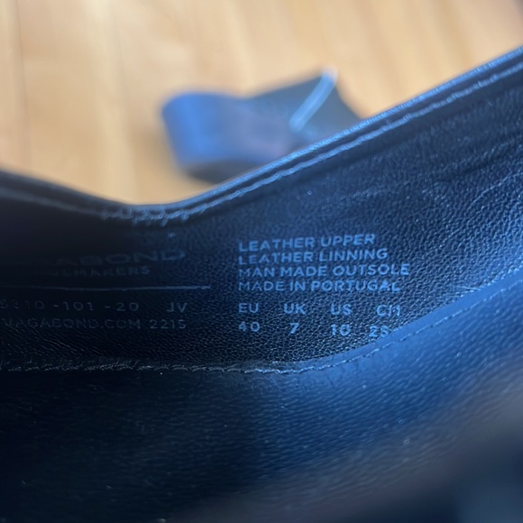 Vagabond Black Leather Loafers SOLD - Picture 12 of 12